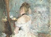 Berthe Morisot Lady at her Toilette Spain oil painting artist